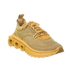 Ferragamo Canvas Sneaker, Gold